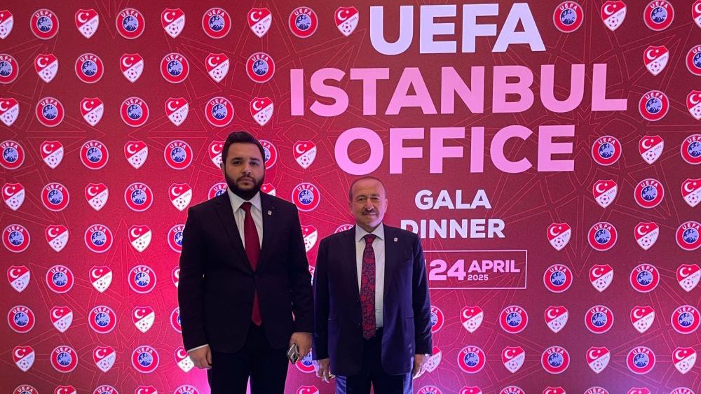 UEFA'nın açılışına Yılmaz ve Arıkan katıldı